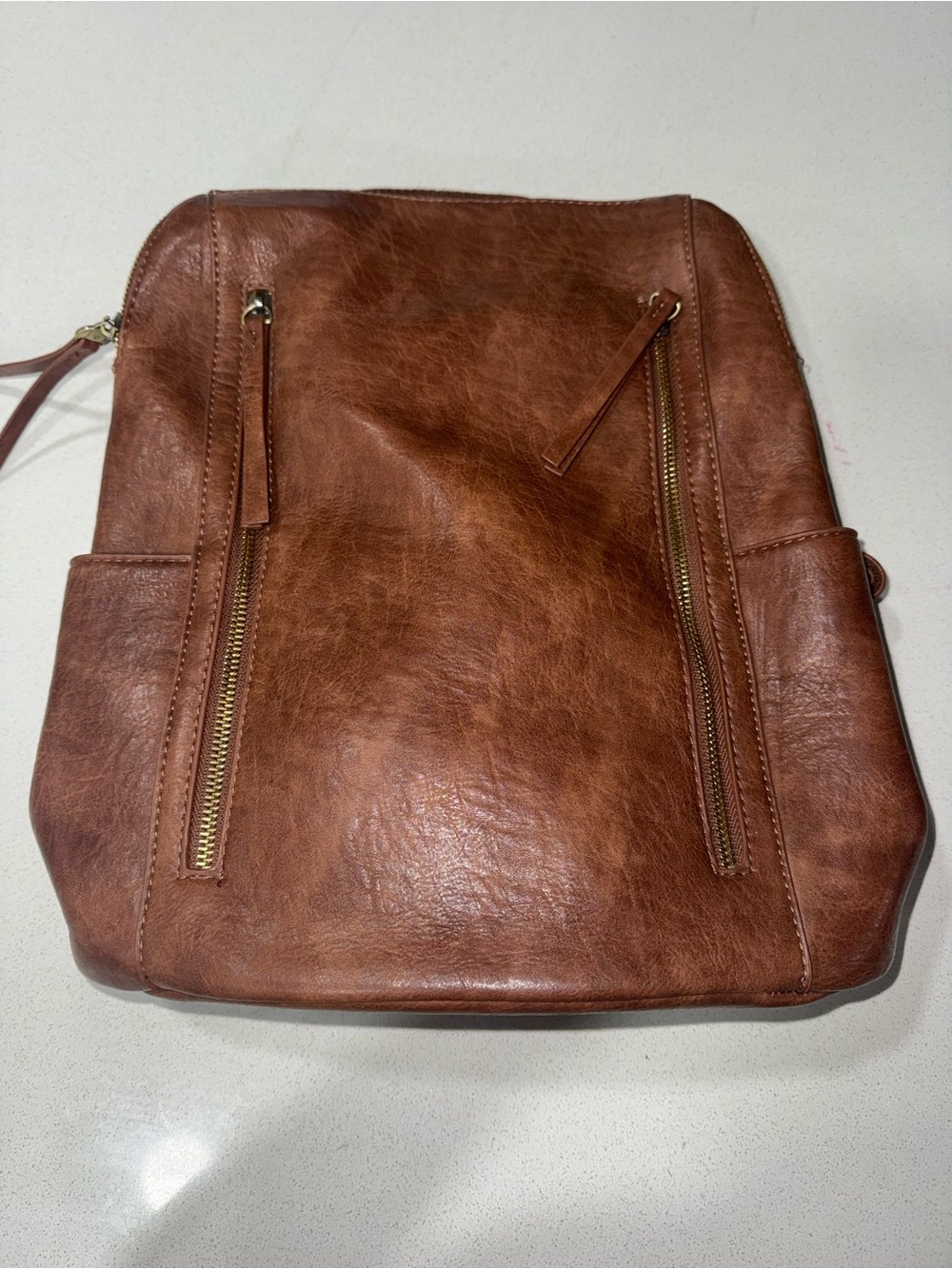 Joy Susan leather backpack purse
